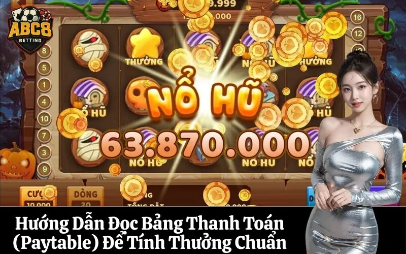 Hướng Dẫn Đọc Bảng Thanh Toán (Paytable) Để Tính Thưởng Chuẩn