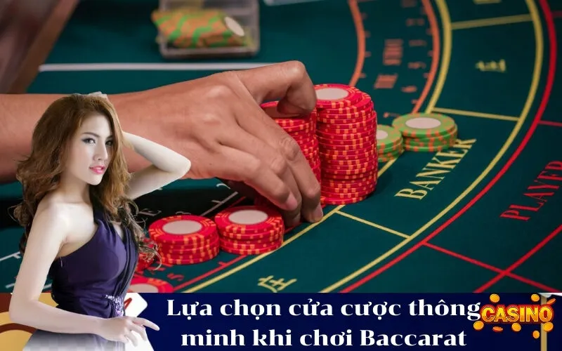 Lựa chọn cửa cược thông minh khi chơi Baccarat