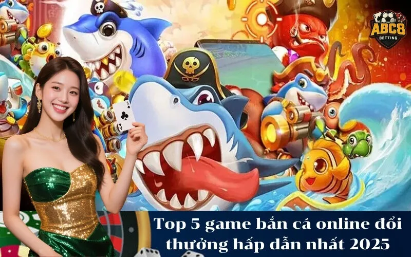 Top 5 game bắn cá online đổi thưởng hấp dẫn nhất 2025